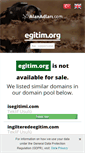 Mobile Screenshot of egitim.org